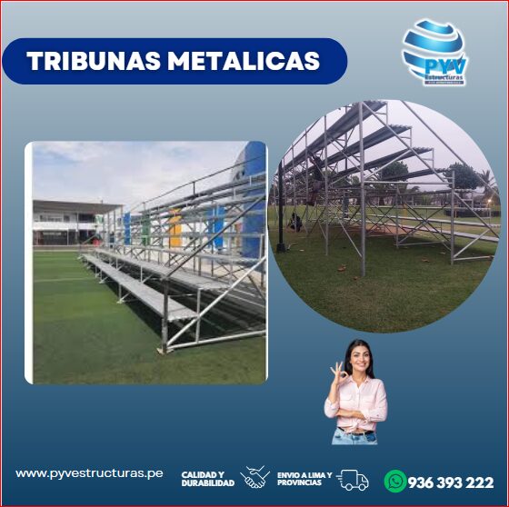 Tribunas Metálicas Lima PYV ESTRUCTURAS