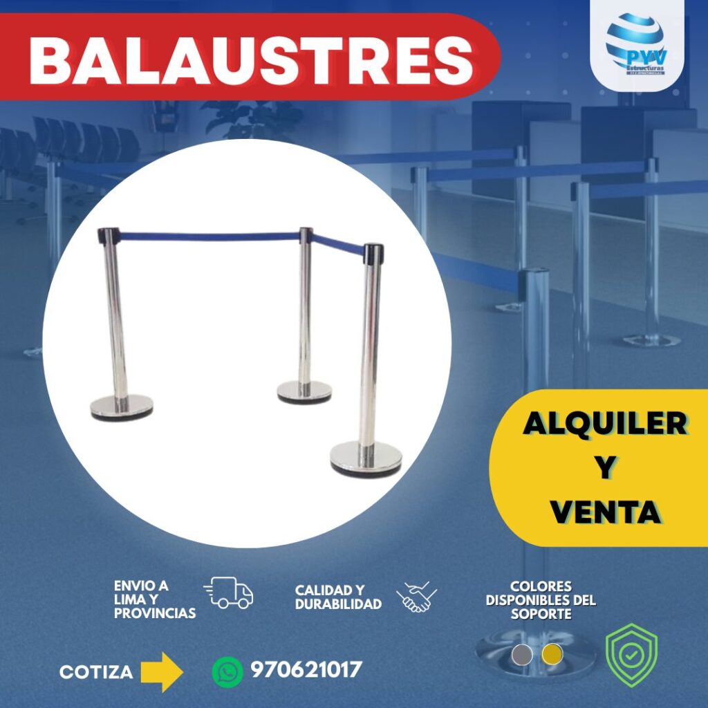 Alquiler de Separadores de Fila