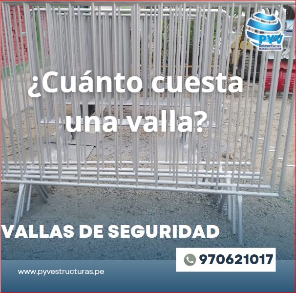 ¿Cuánto cuesta una valla?