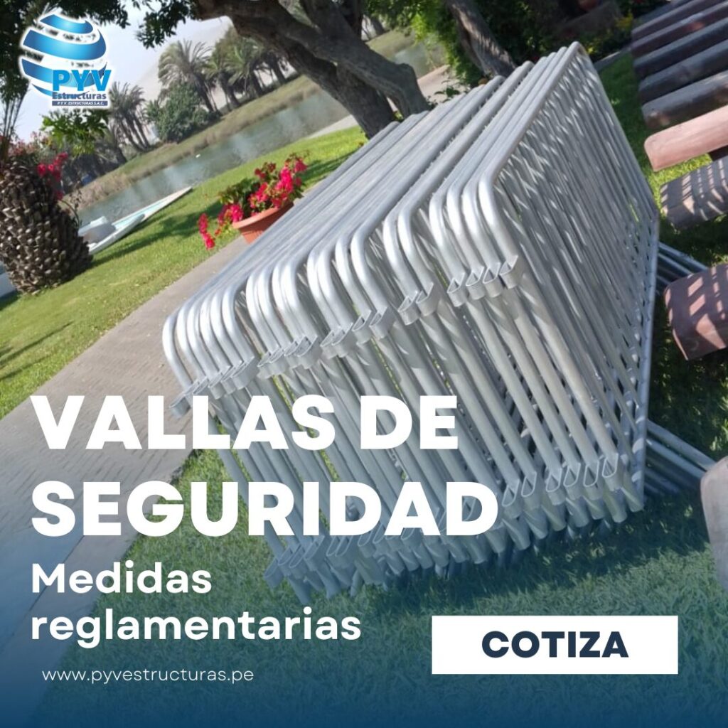 Vallas de seguridad métalicas